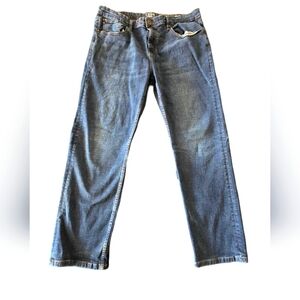 Men's jeans, 36x30 slim straight fit.